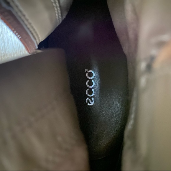 ECCO Brown Hobart Leather Knee High 25mm Riding Boot Full Zip Size 40 US 10 - Picture 6 of 9